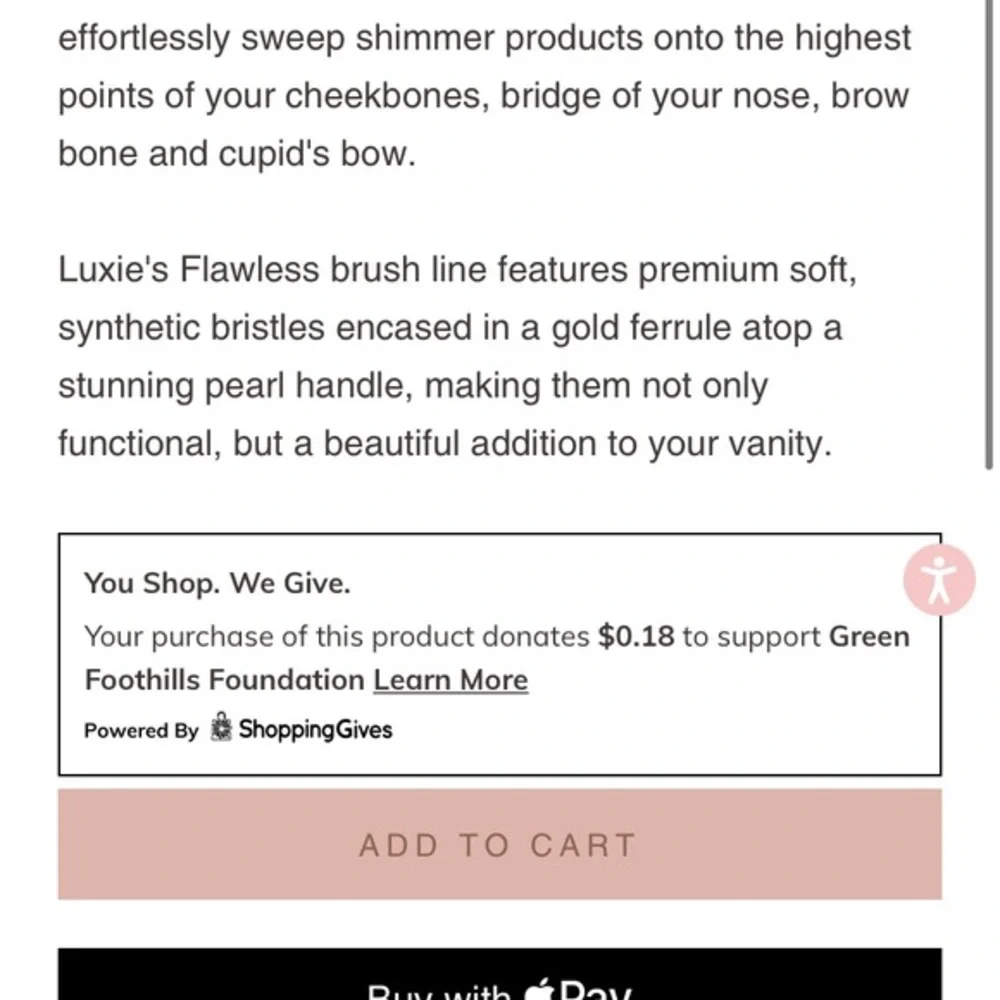LUXIE 560 MEDIUM FAN BRUSH FLAWLESS BRAND NEW